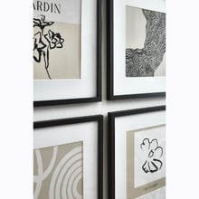 9 Piece Contemporary Gallery Wall Set